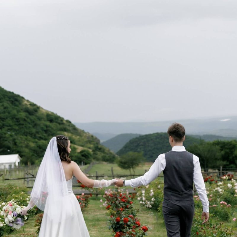 A wedding at a château in Georgia