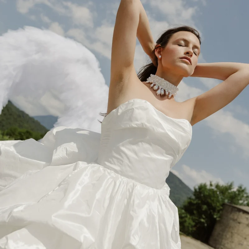 Wedding photoshoot at Chateau Artwine in Georgia