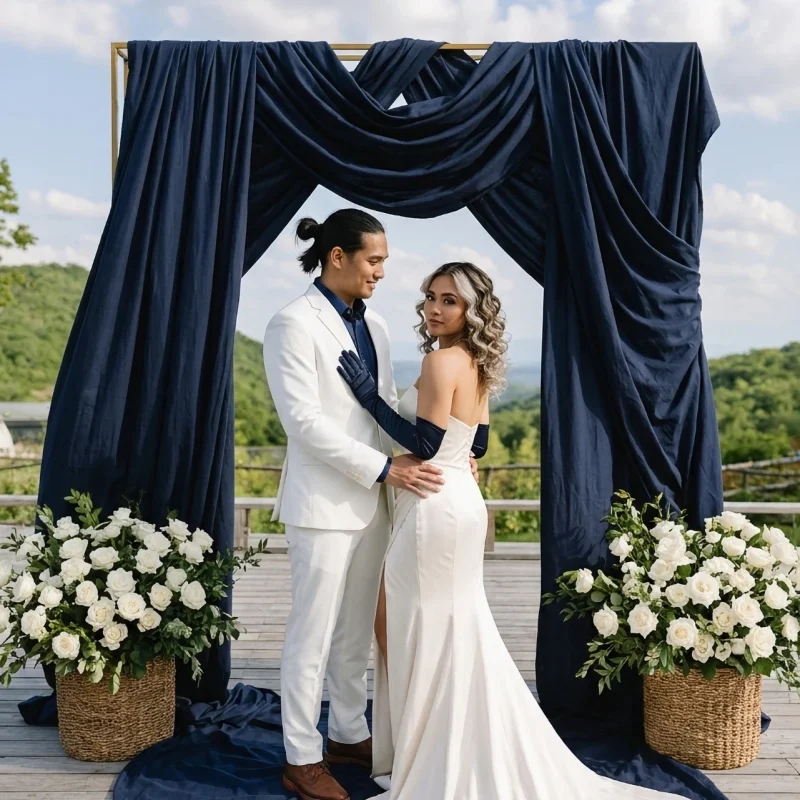Summer wedding in Georgia for couples from the Philippines